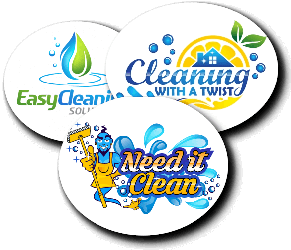 cleaning logo design